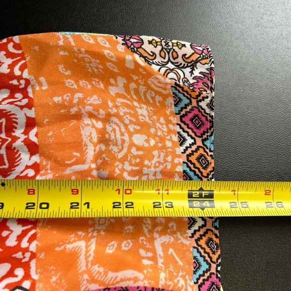 Ninety Clothing Co Women’s 3X Pull On Accordion‎ Skirt Colorful Lined Bohemian - Picture 7 of 11